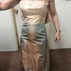 Richard Tyler Couture Strapless Gown SZ 2